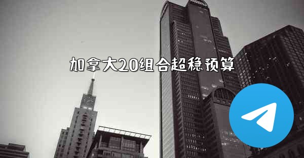 <b>加拿大20组合超稳预算</b>