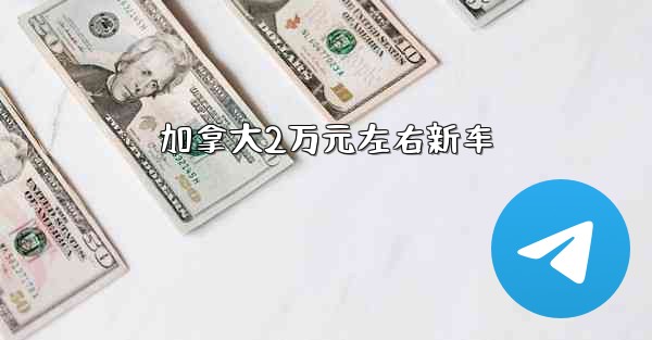 <b>加拿大2万元左右新车</b>