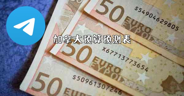 加拿大预算预测表